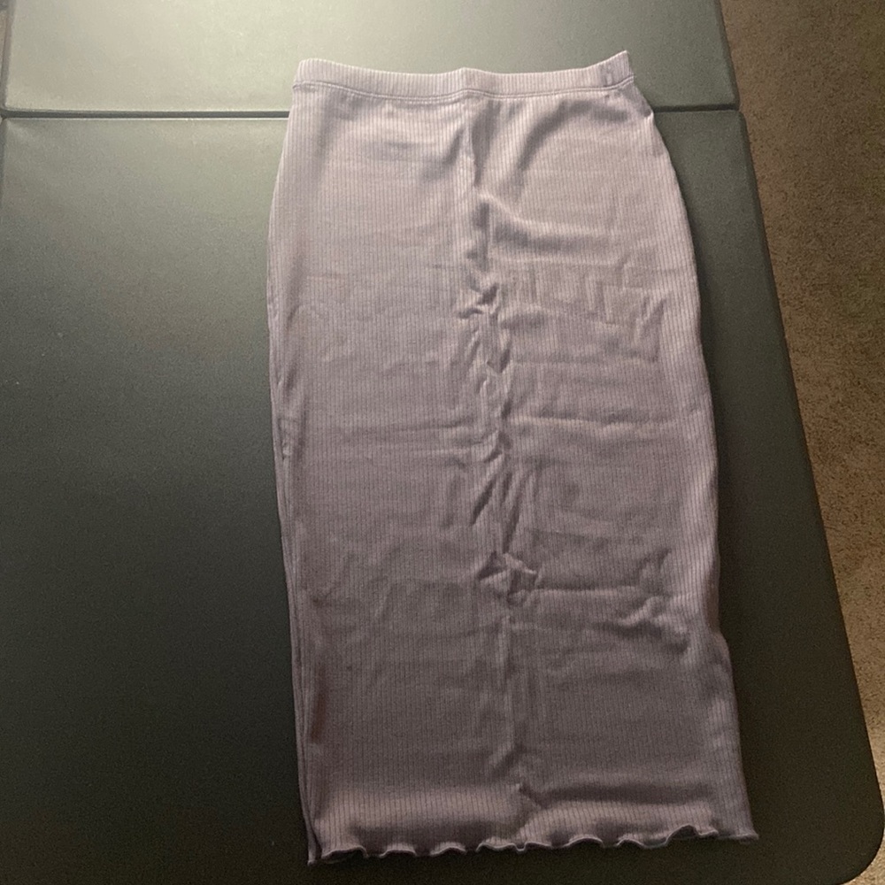 Purple Skirt Set
